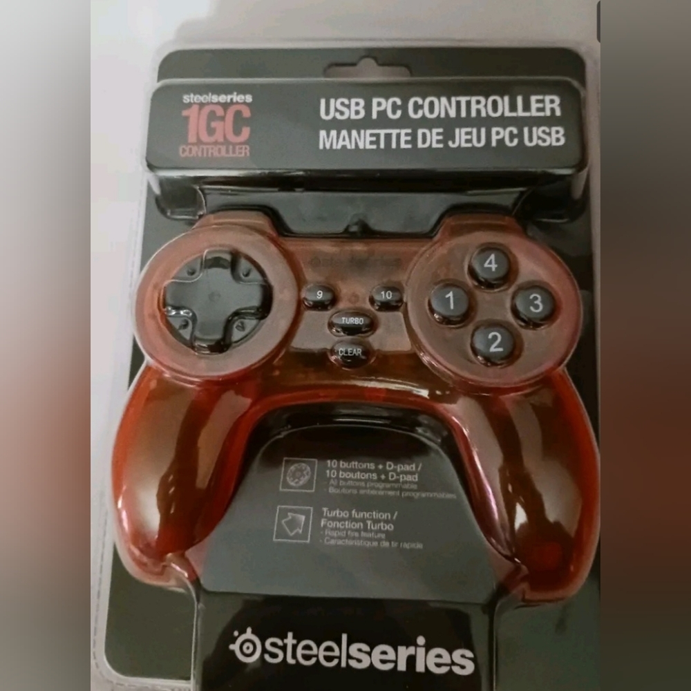 SteelSeries 1GC USB PC Gamepad Controller New